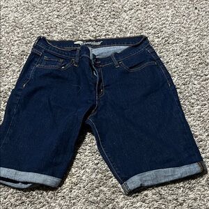 Old Navy Women's Deep Blue Jean Shorts